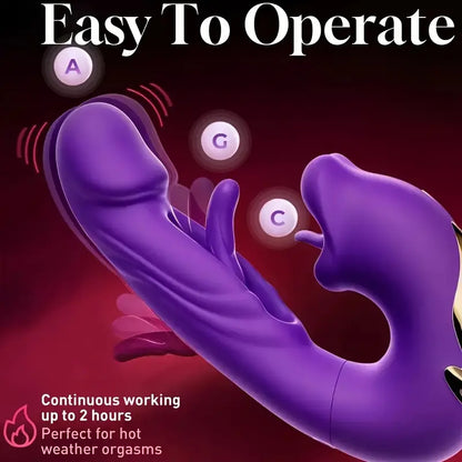 💥New on sale 2025 💞 7 vibrations and 5 swing modes - G-spot vibrator